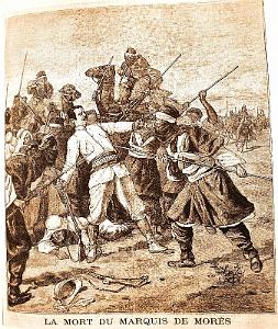Oran- SDV- 6790-Mort du marquis de Mores